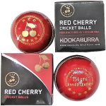 Kookaburra Red Cherry Cricket Ball - Image 2