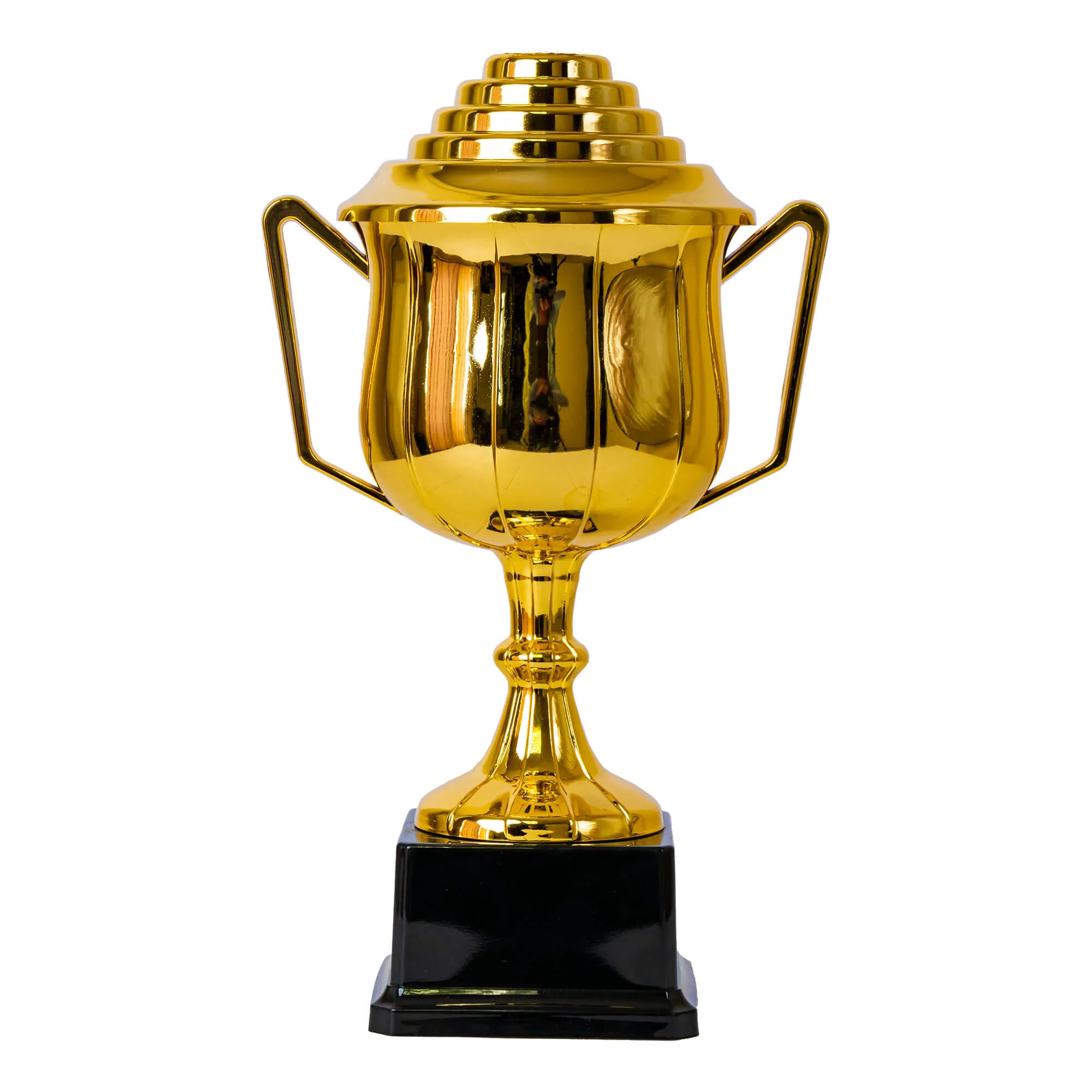 4874-trophy-TRX-H18-5118A Plastic Trophy, Gold, Large, 30cm - Image 1