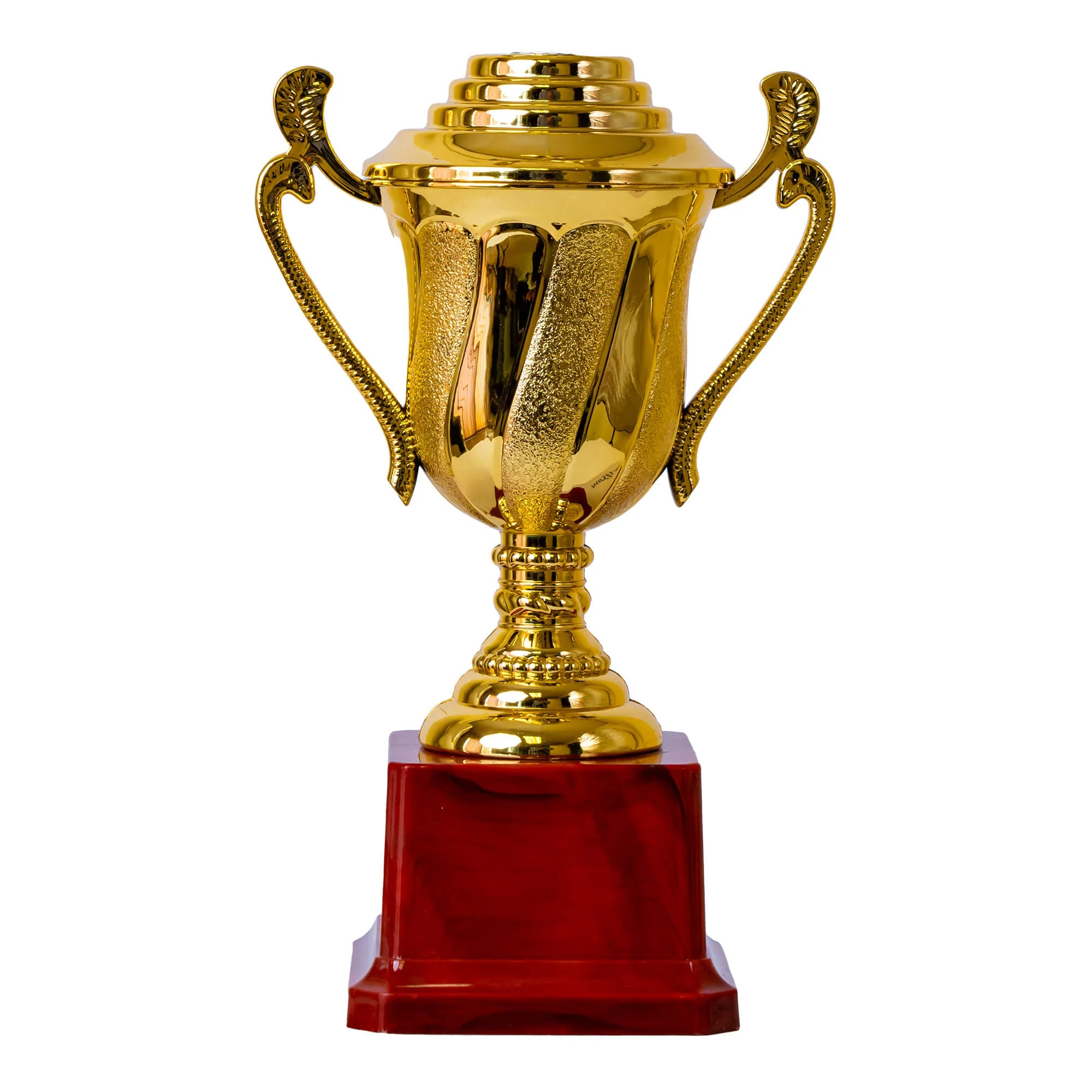 4884-TROPHY-TRX-H18-5106B Plastic Trophy, Gold, Medium, 20cm - Image 1