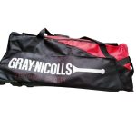 Gray-Nicolls Team 200 Wheelie Bag - Black/Red - Image 2