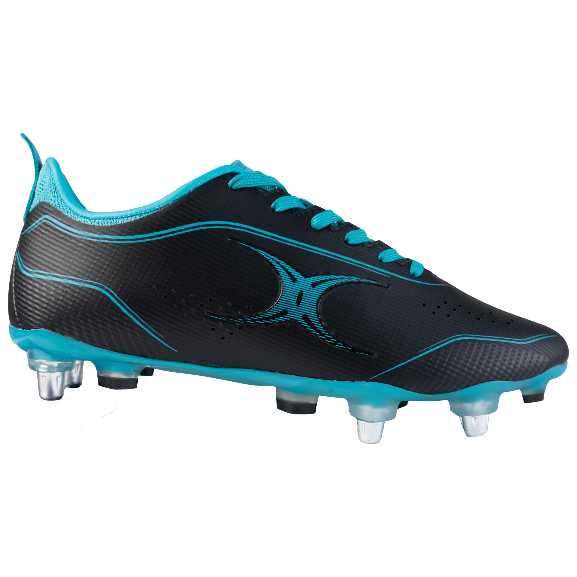 100296n-Gilbert-Rugby-Cage-Pro-Pace-6-Stud-Rugby-Boots-a Gilbert Rugby Cage Pro Pace 6 Stud Rugby Boots - Image 1