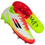 Premier FSO White/Yellow/Orange Soccer Boot - Image 2