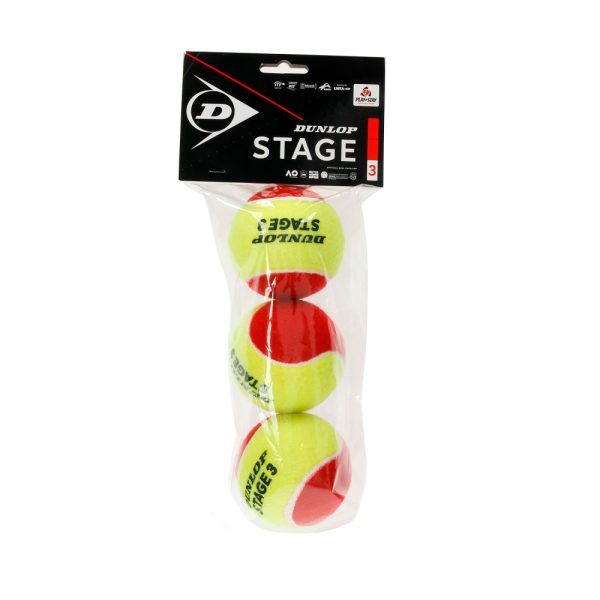 Dunlop Stage 3 Red Tennis Balls