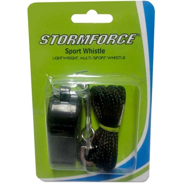 Stormforce Plastic Whistle with Lanyard