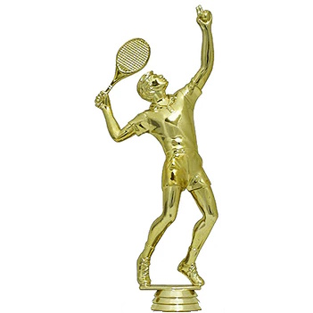 Male Tennis Player Figurine