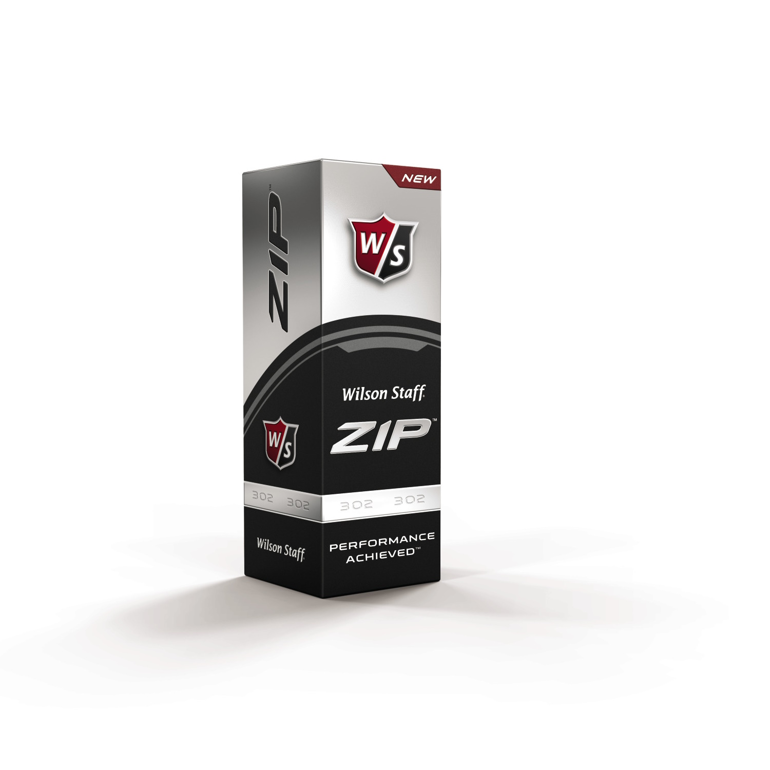 4533-wilson-staff-zip-white-golf-ball-b Wilson Staff Zip Golf Balls - Image 1