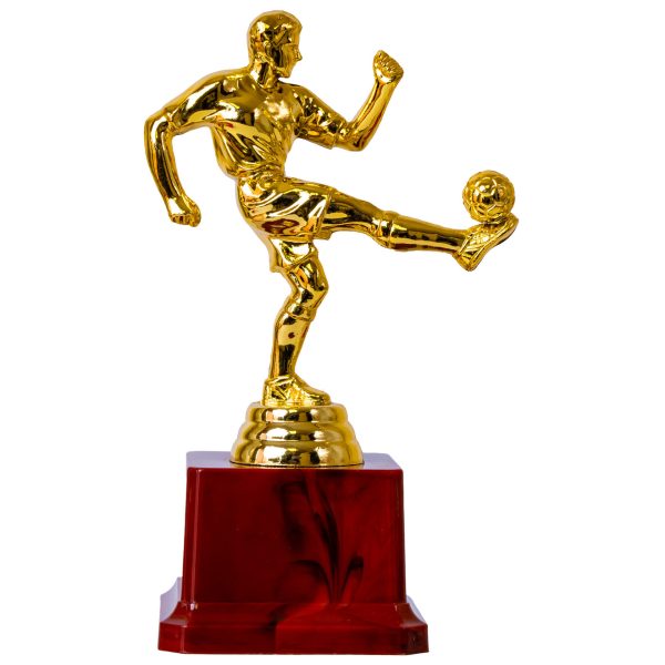 Plastic Trophy, Base & Figurine, 19cm