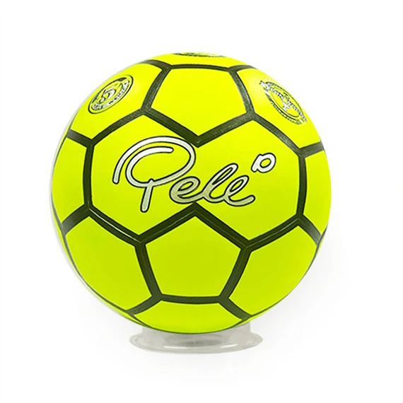 4919-pele-neon-molded-soccer-ball-green Pele Neon Moulded Soccer Ball - Image 1