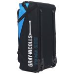 Gray-Nicolls Team 200 Duffle/Wheelie Bag - Black/Cyan - Image 2