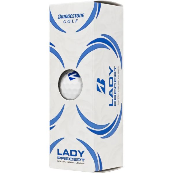 Bridgestone Lady Precept White Golf Ball