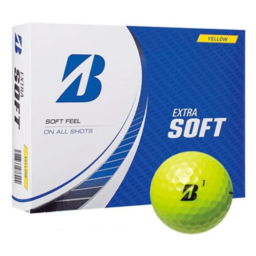 Bridgestone Extra Soft Yellow Golf Ball (Pak of 3 balls)