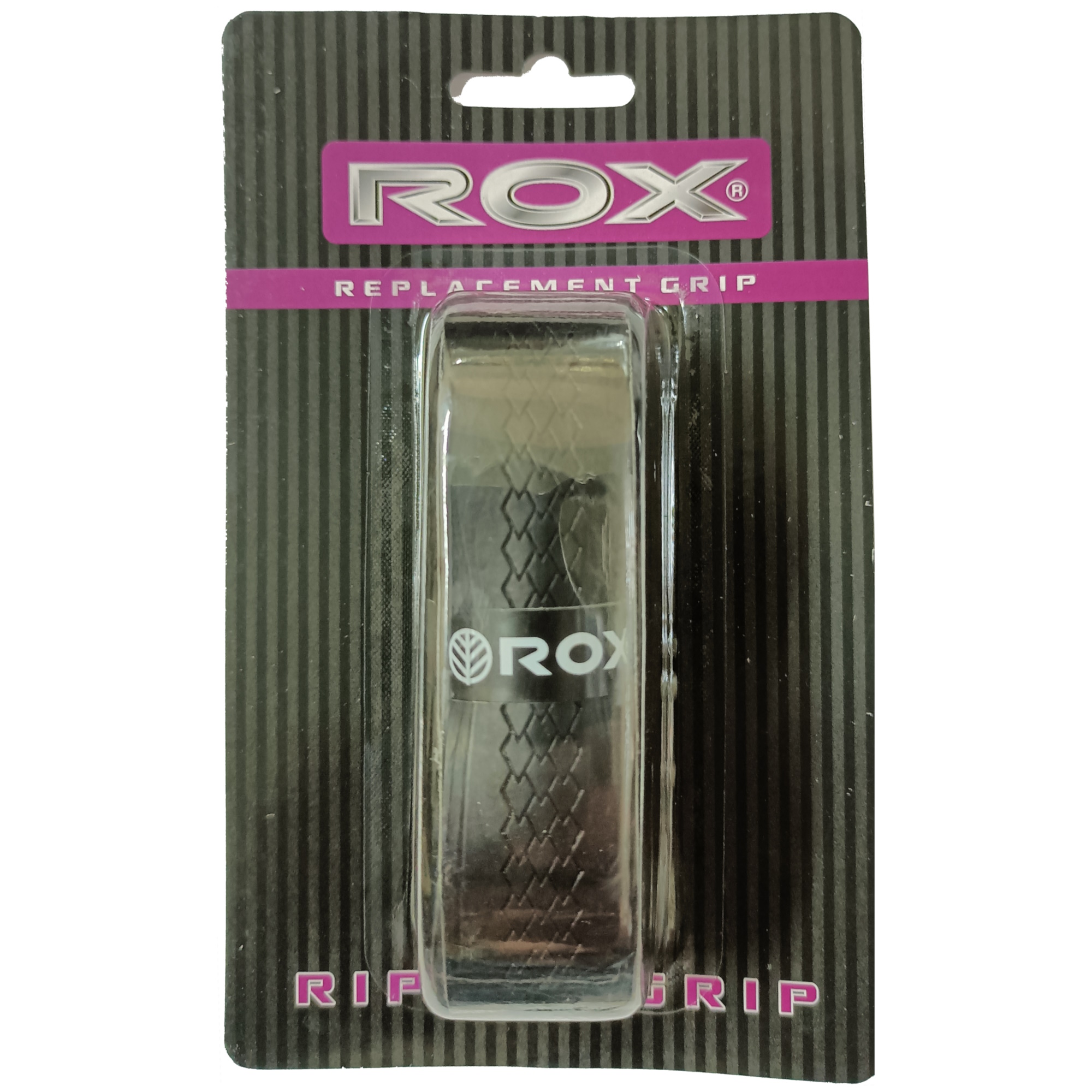 5231-rox-ripple-tennis-grip-black Rox Ripple Grip Black - Image 1