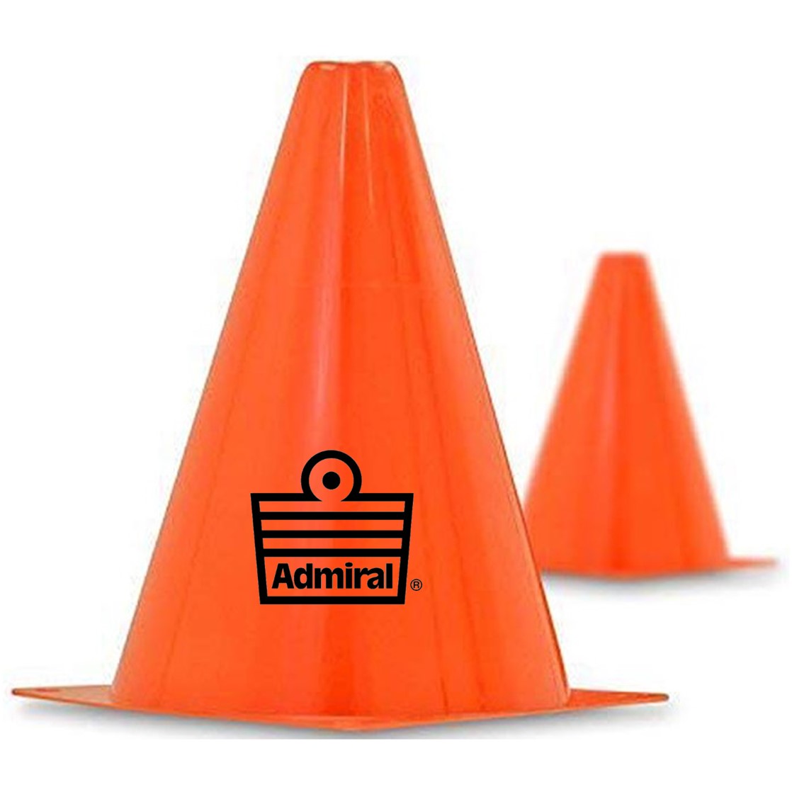 5295-admiral-9-inch-orange-cone 9" (22cm) Admiral Orange Cone (each) - Image 1