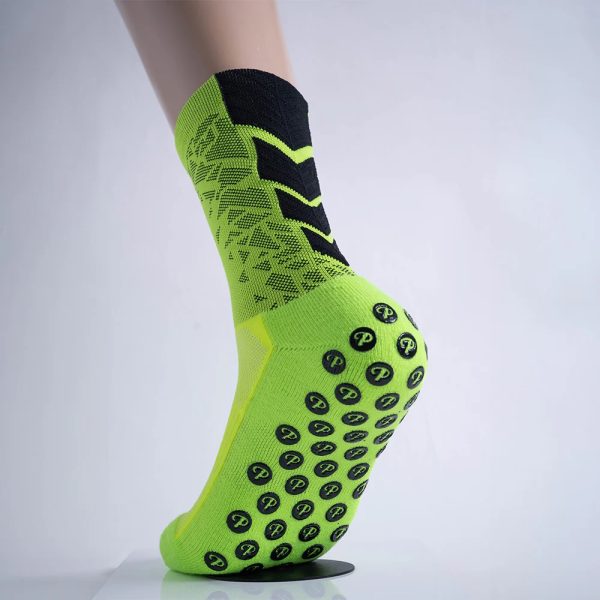 Premier Non Slip Calf Length Socks - Yellow