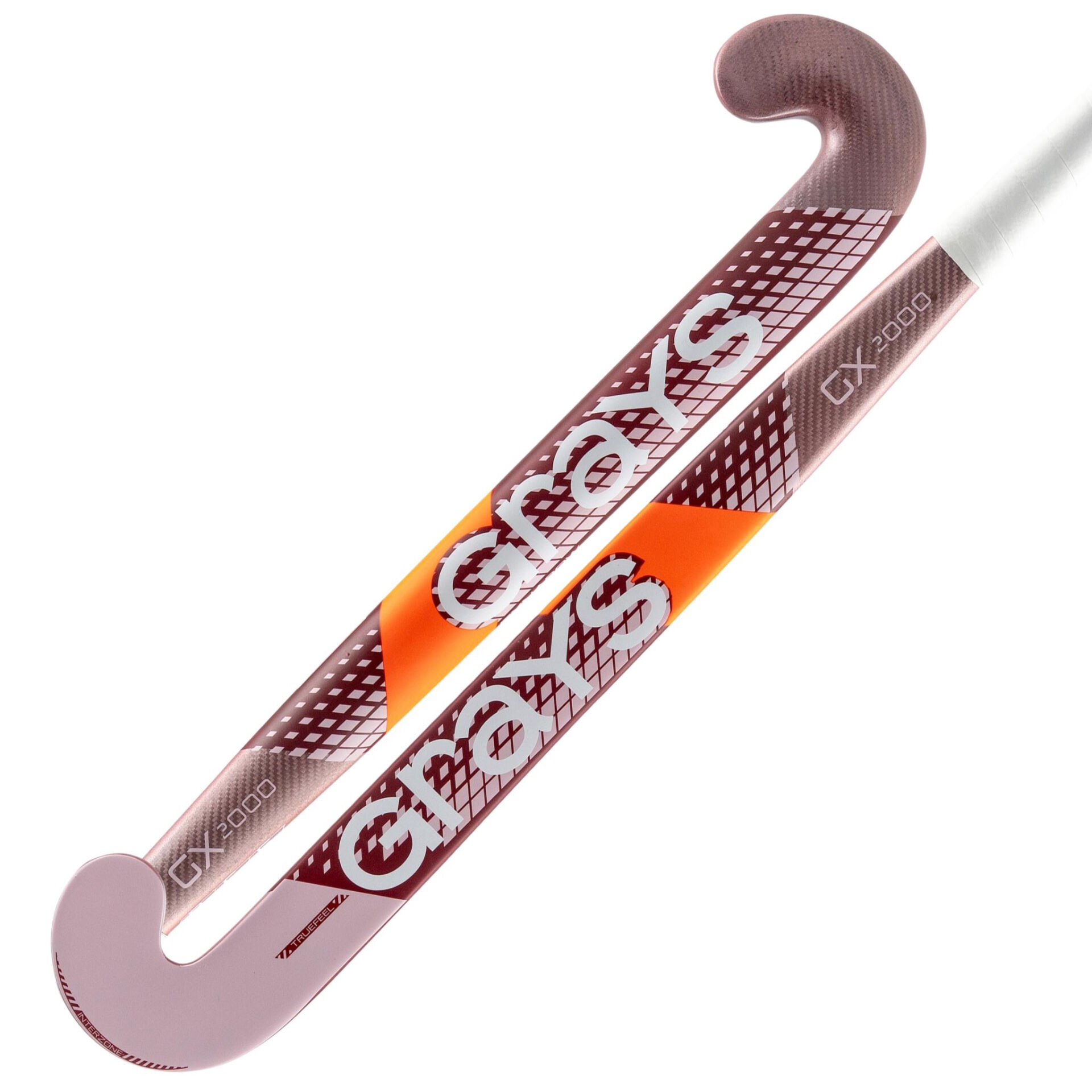 5386-5387-grays-gx2000-dynabow-snr-hockey-stick-a Grays Hockey GX 2000 Dynabow Senior Hockey Stick - Red - Image 1
