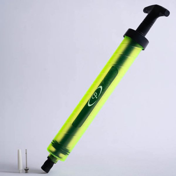 Premier Double Action Ball Pump - Lime