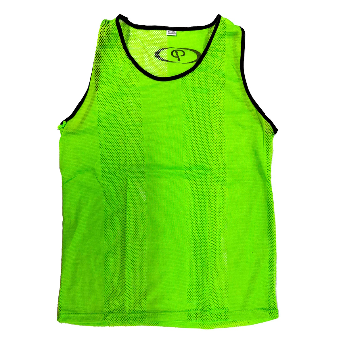 5483-premier-mesh-bib-neon-green Premier Mash Bibs - Neon Green - Image 1
