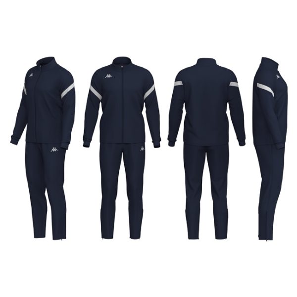 Kappa Dalcito Tracksuit - Blue Marine/White