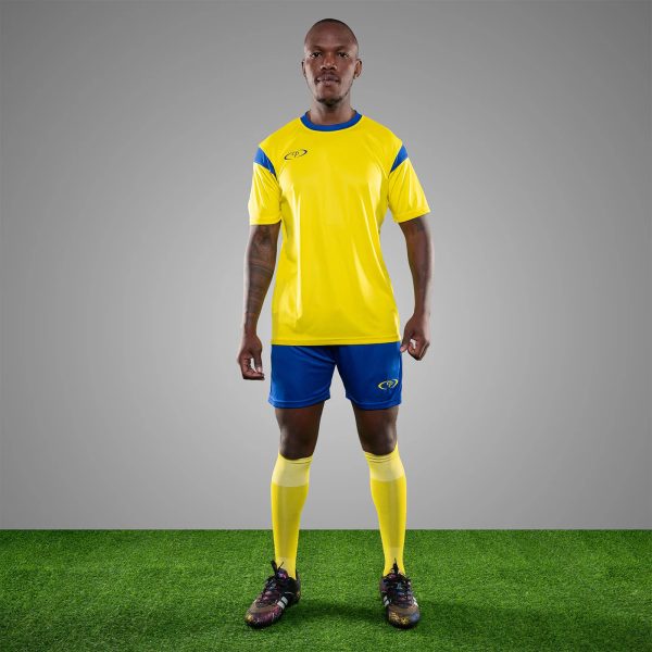Premier Liga Adult Soccer Combo Set - Yellow/Royal