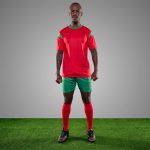 Premier Liga Youth Soccer Combo Set - Red/Emerald