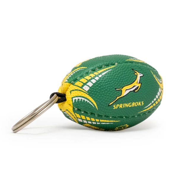 Springbok Rugby Ball Keyring