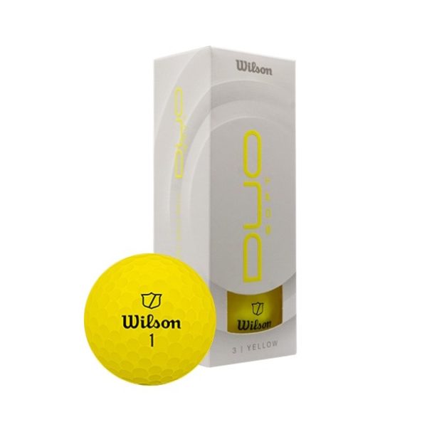 Wilson Duo Soft Golf Ball Yellow