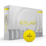 Wilson Duo Soft Golf Ball Yellow - Image 2