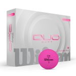 Wilson Duo Soft Golf Ball Pink - Image 4