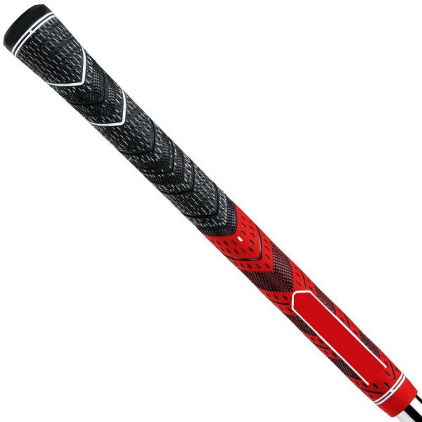 No Name Red/Black Mid-Size Golf Grip