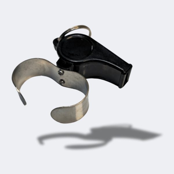 Admiral Finger Grip Plastic Whistle