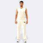 Admiral Cricket Pullover White