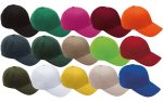6 Panel Brushed Cotton Cap - Image 2