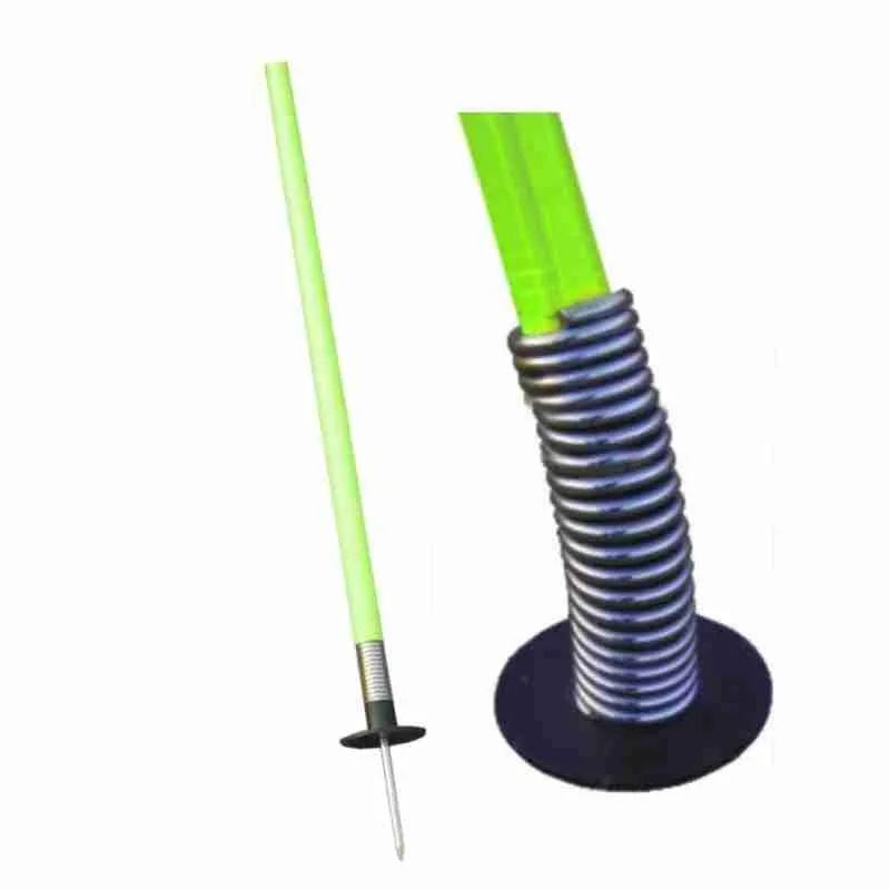2864-slalom-poles-with-spring-and-spike-set-of-10-a Set of 10 Slalom Poles with Spring Joint - Image 1