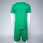 Premier Victoria Youth Striped Combo Soccer Set - Emerald/White - Image 4
