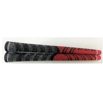 Golf Grip Mid-Size Economy Cord Red/Black Round