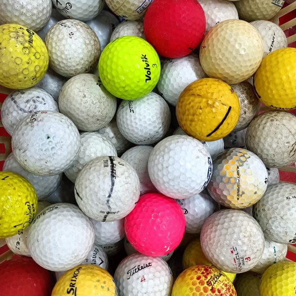 Unwashed 2nd Hand Golf Balls