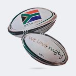 SA Flag Mini Rugby Ball Pimple Grip - Image 11