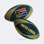 SA Flag Mini Rugby Ball Pimple Grip - Image 6