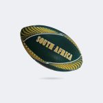 SA Flag Mini Rugby Ball Pimple Grip - Image 4