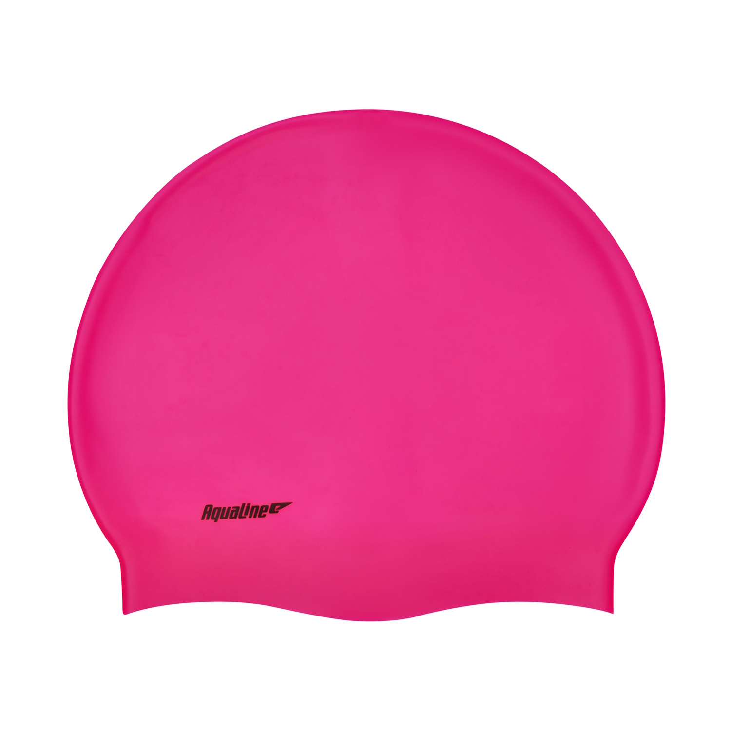 6150-aqualine-silicone-swim-cap-neon-pink-a Aqualine Silicone Swim Cap - Image 1