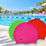 Aqualine Silicone Junior Swim Cap