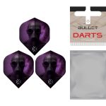 BULLET Toxic NO2 - Dart Flights Set of 3 - Image 2