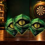 BULLET Gator Eye NO2 - Dart Flights Set Of 3