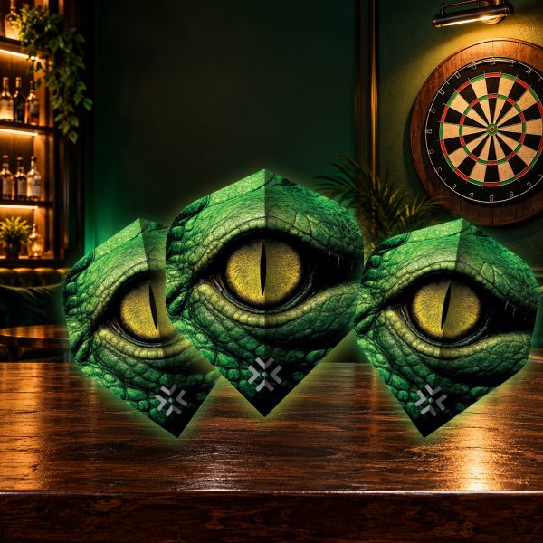 BULLET Gator Eye NO2 - Dart Flights Set Of 3