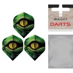 BULLET Gator Eye NO2 - Dart Flights Set Of 3 - Image 2