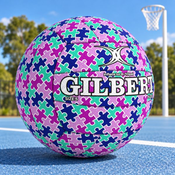 Gilbert Puzzle Glam Netball Ball