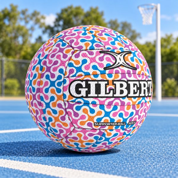 Gilbert Spinner Glam Netball Ball