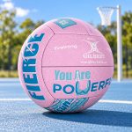 Gilbert Eleanor Cardwell Signature Netball Ball
